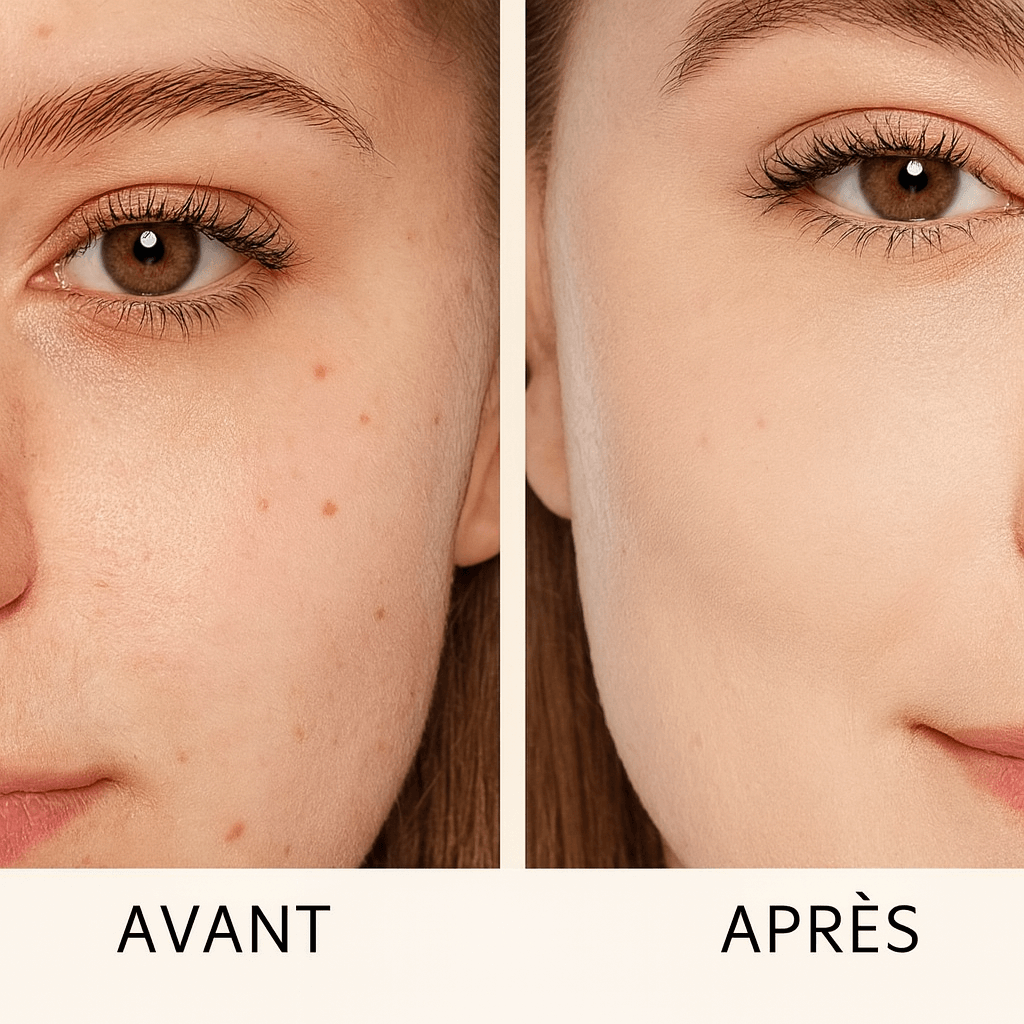 Avant après l’option hydratante Douciane 