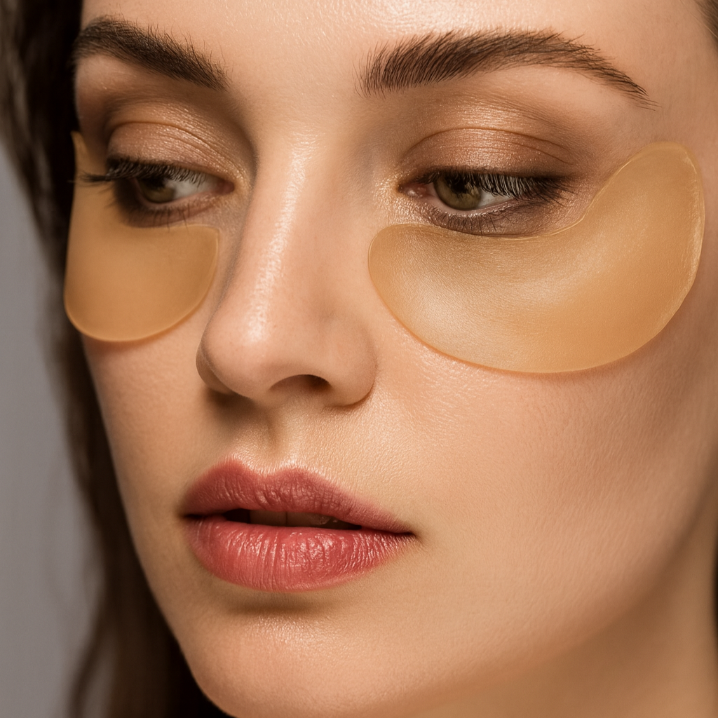 Patchs Yeux Hydra-Gel à la Vitamine C – Anti-Cernes, Anti-Rides et Éclat du Regard