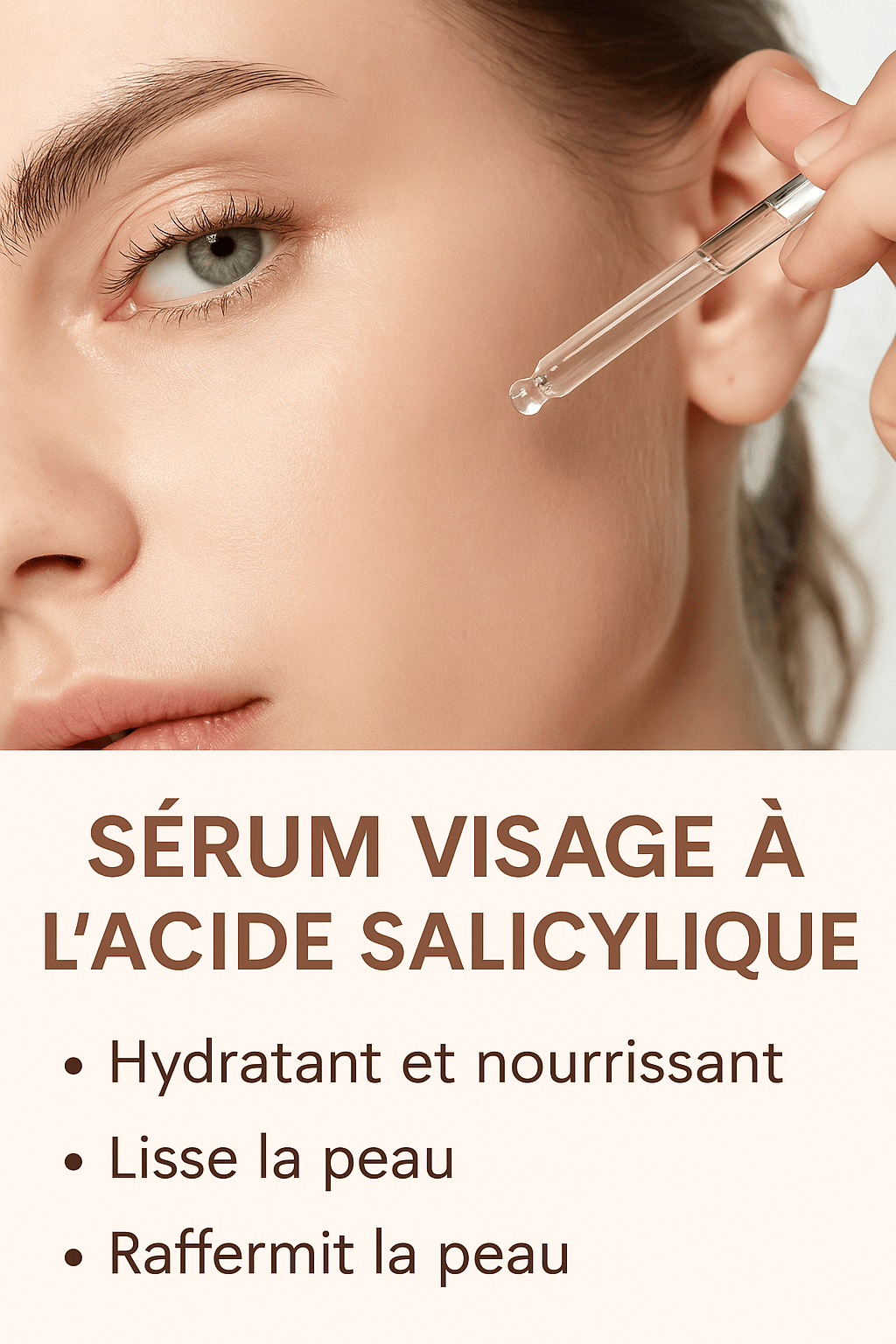 application du serum et ses bienfaits