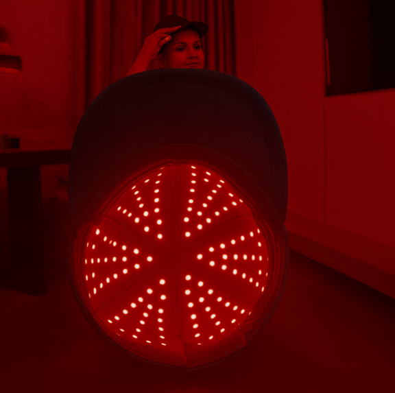 Casquette LED Douciane - Anti-chute et repousse cheveux