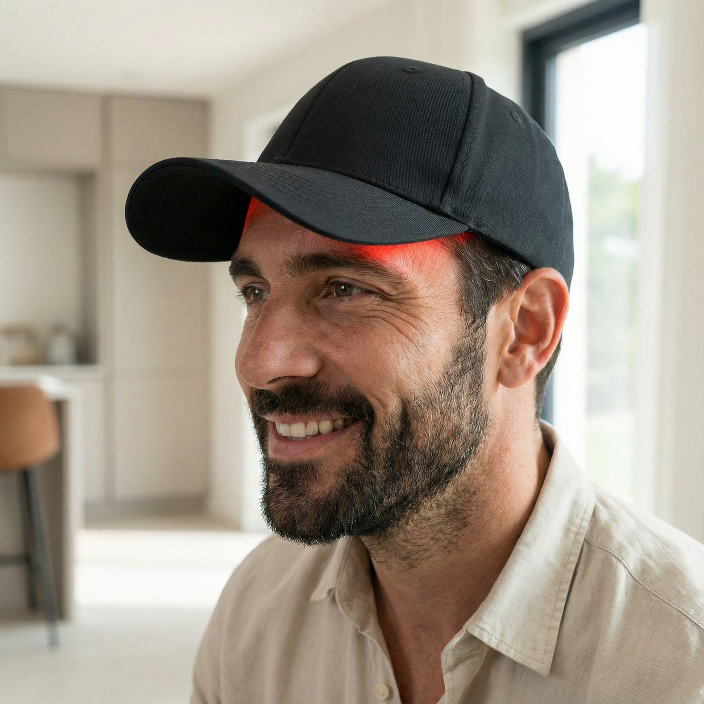 Casquette LED Douciane - Anti-chute et repousse cheveux