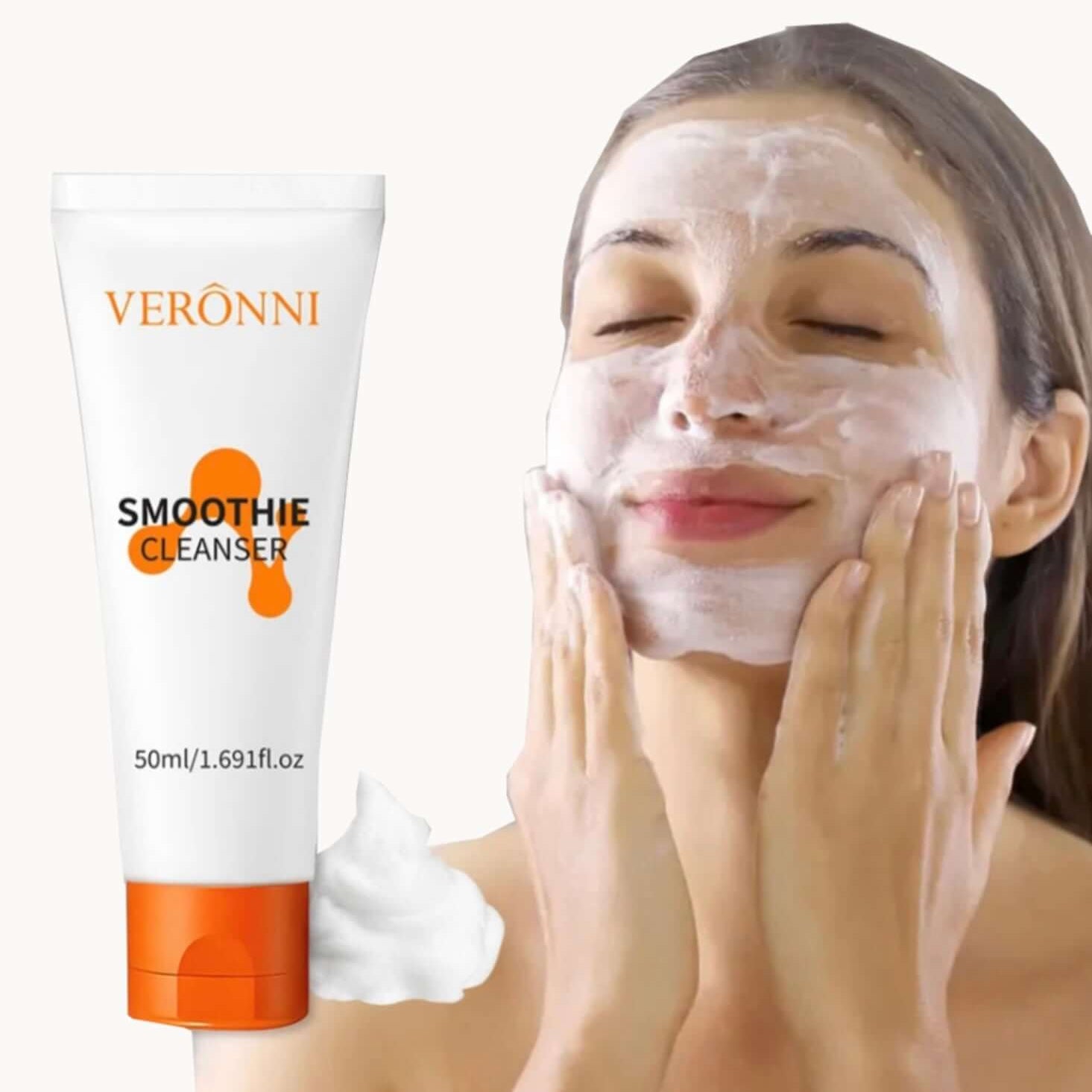 Mousse Nettoyante Douce au Lait