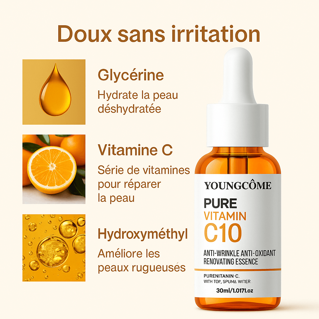 Ingrédients Sérum vitamine C Douciane 