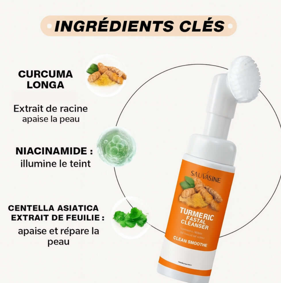 Ingrédients nettoyant curcuma Douciane 