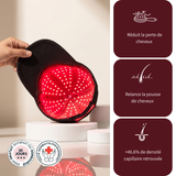 Casquette LED Douciane - Anti-chute et repousse cheveux