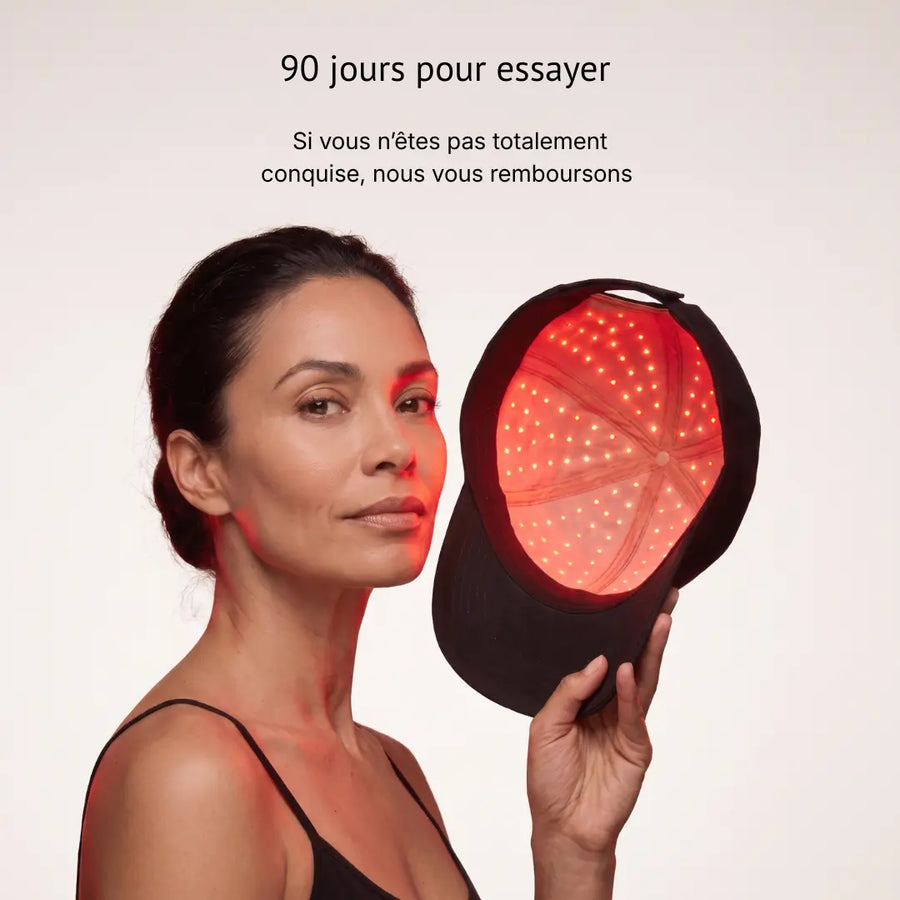 Post partum - Casquette LED Douciane - Anti-chute et repousse cheveux