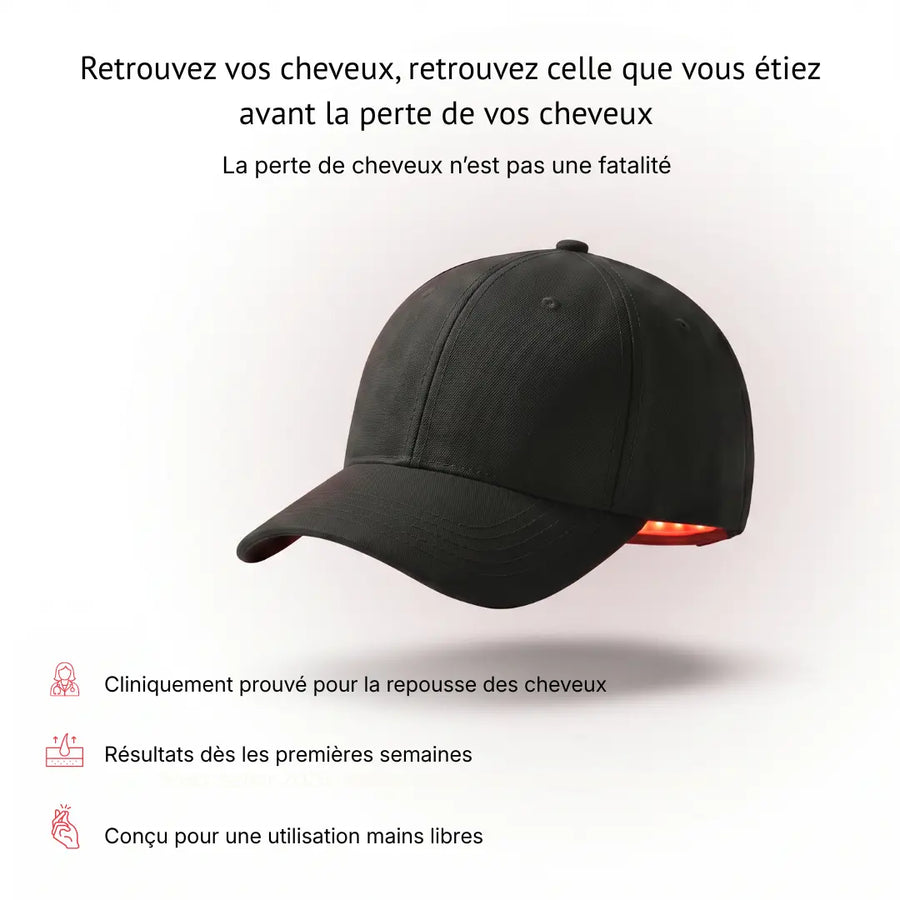 Post partum - Casquette LED Douciane - Anti-chute et repousse cheveux