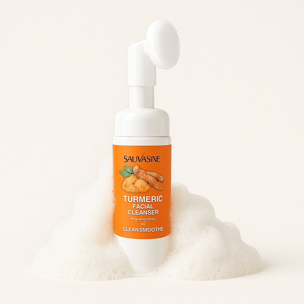 Nettoyant visage mousseux au curcuma Douciane 