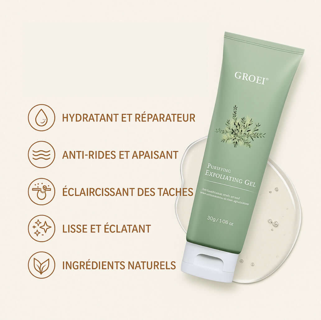 Propriété du gel nettoyant au thé vert Douciane 