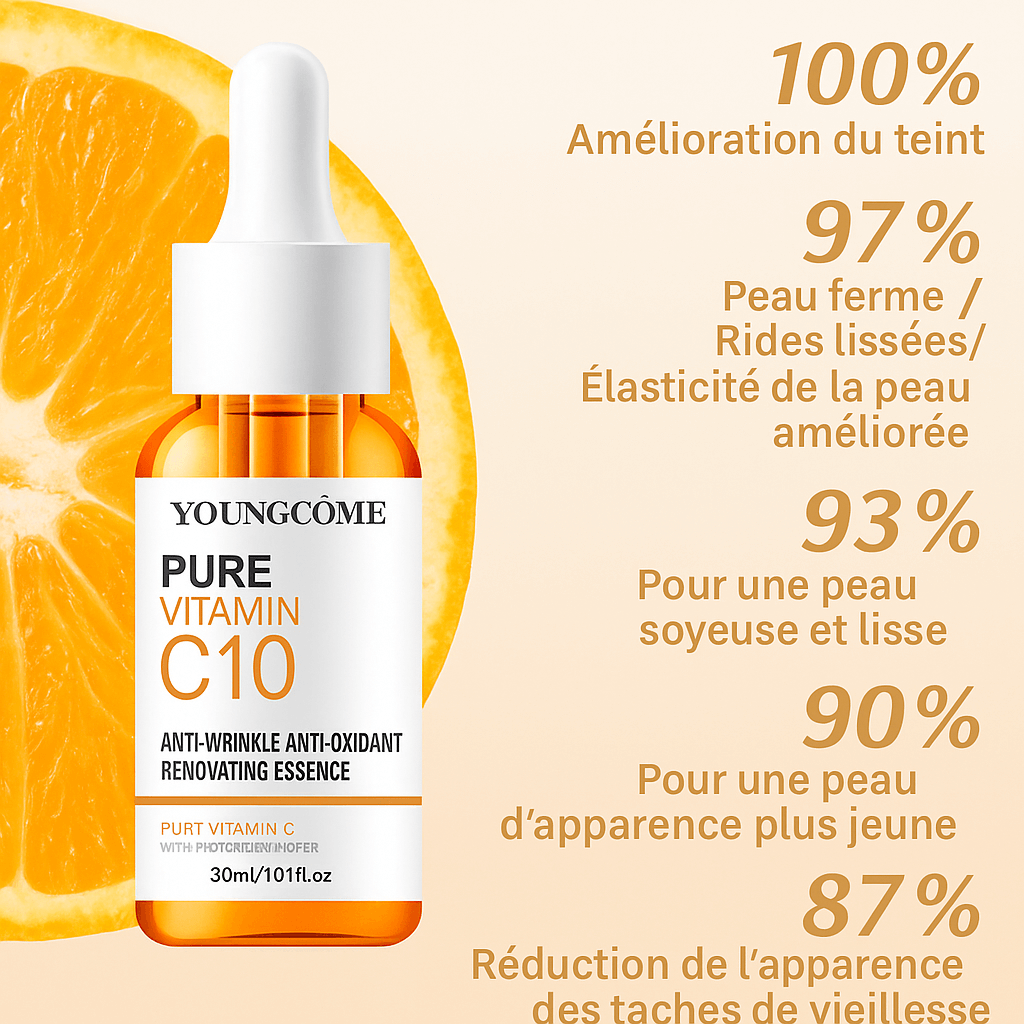 Résultat Sérum vitamine C Douciane 