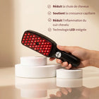 Brosse à cheveux à lumière LED - Stimuler la repousse des cheveux