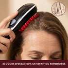 Brosse à cheveux à lumière LED - Stimuler la repousse des cheveux