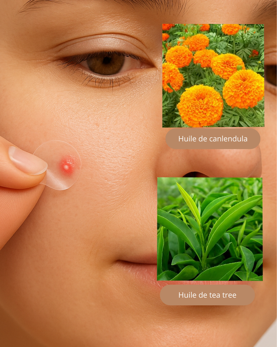 Patch Anti-Acné Hydrocolloïde – 144 pièces