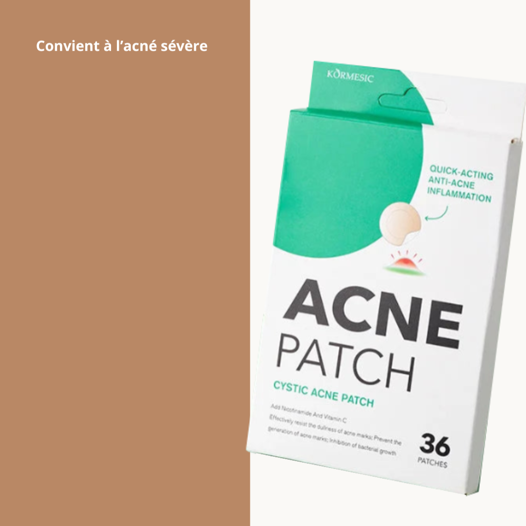 Patch Anti-Acné Hydrocolloïde – Pour tous types d'imperfections