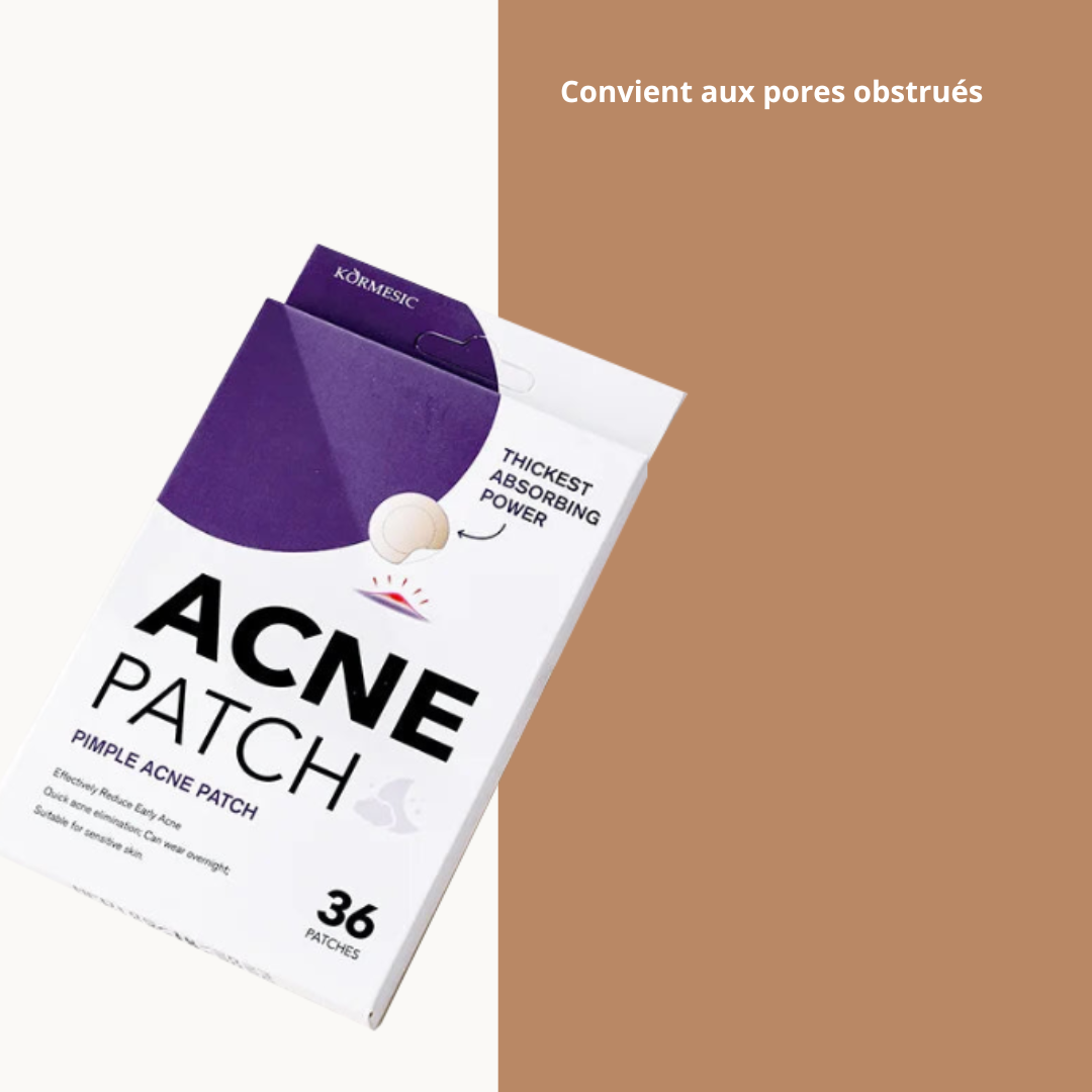 Patch Anti-Acné Hydrocolloïde – Pour tous types d'imperfections