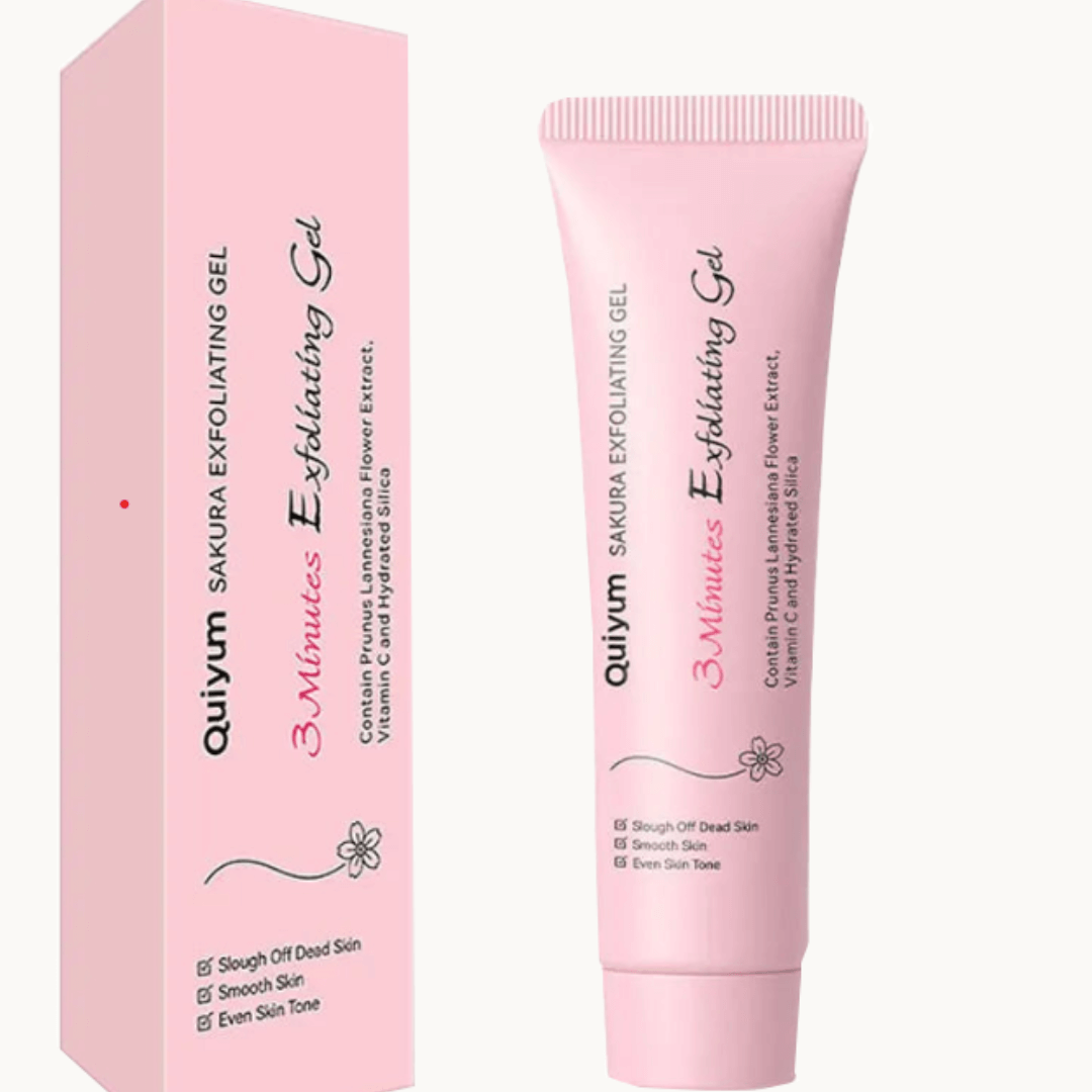 Gel Exfoliant Sakura – Élimine les cellules mortes, lisse et illumine