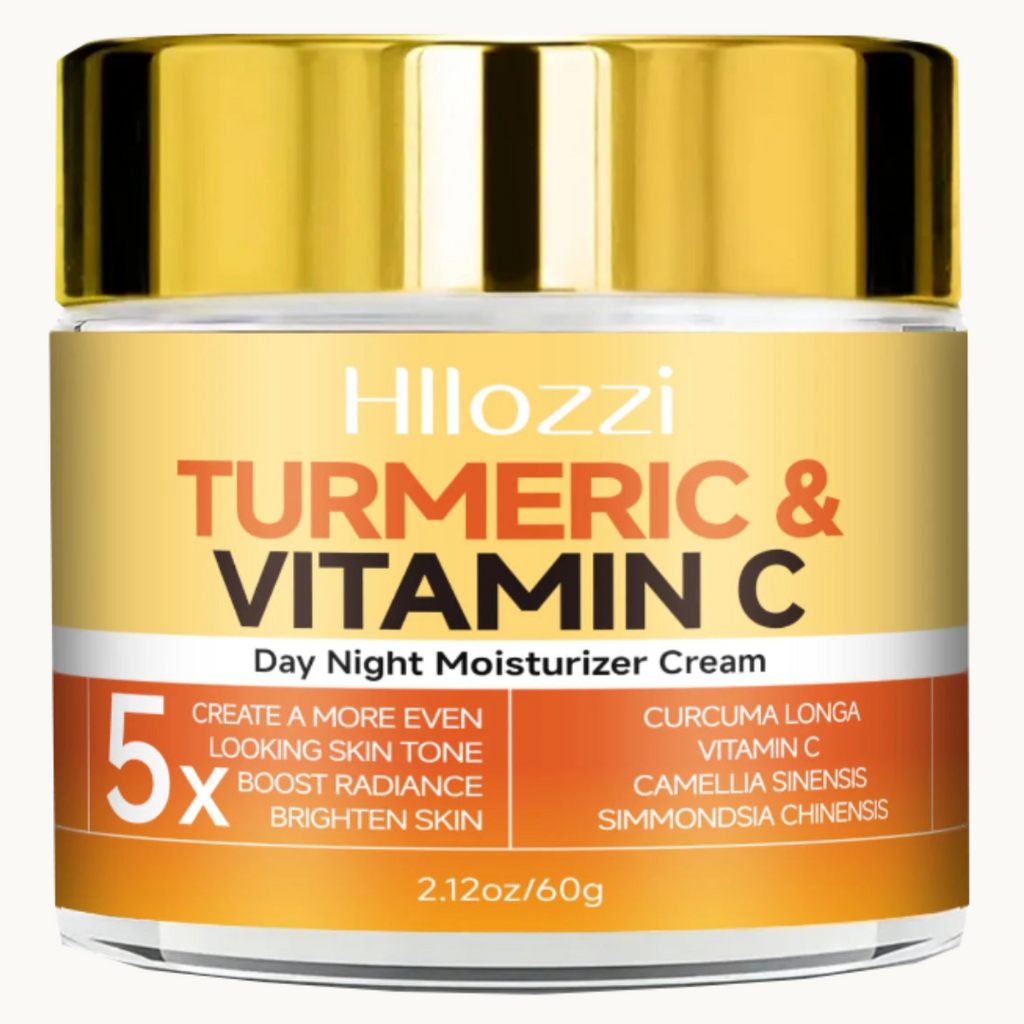 Crème Hydratante Visage Jour & Nuit au Curcuma et Vitamine C