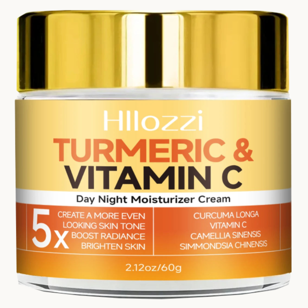 Crème Hydratante Visage Jour & Nuit au Curcuma et Vitamine C